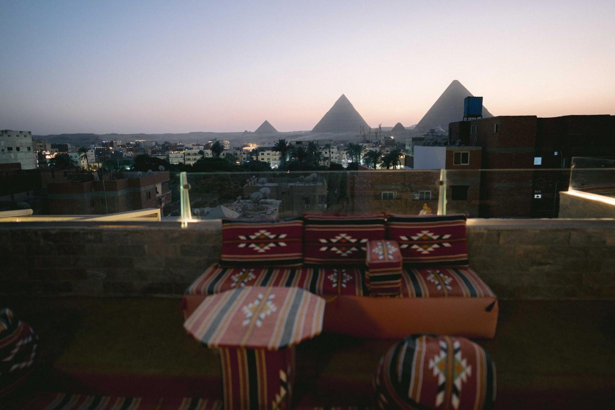 Tuya Pyramids Inn Kafrat al Jabal Exterior photo