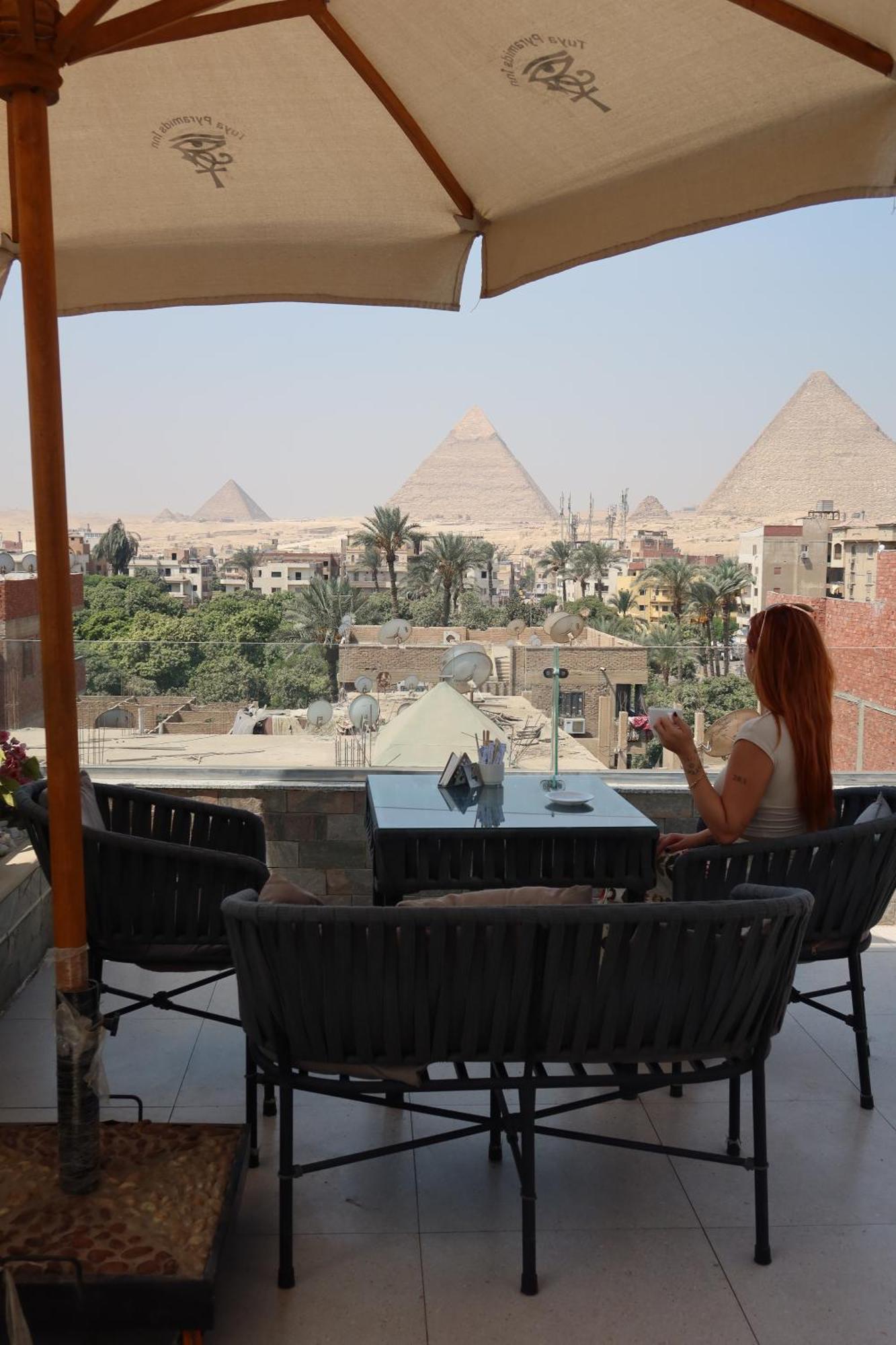 Tuya Pyramids Inn Kafrat al Jabal Exterior photo